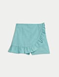Pure Cotton Wrap Skort (2-8 Yrs)