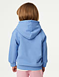 Cotton Rich Plain Hoodie (2-8 Yrs)