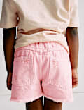 Mom Denim Shorts (2-8 Yrs)