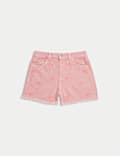 Mom Denim Shorts (2-8 Yrs)