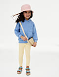 Cotton Rich Ribbed Leggings (2-8 Yrs)