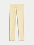 Cotton Rich Ribbed Leggings (2-8 Yrs)