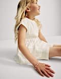 Cotton Rich Top & Cycling Shorts Outfit (1-8 Yrs)