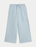 Cotton Rich Wide Leg Joggers (2-8 Yrs)