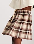 2-teiliges Outfit aus kariertem Rock und Bluse (18 Monate&ndash;8 Jahre)