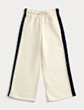 Side Stripe Wide Leg Joggers (2-8 Yrs)