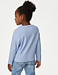 Cotton Rich Ribbed Top (2-8 Yrs)