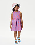 Pure Cotton Print Dress (2-8 Yrs)