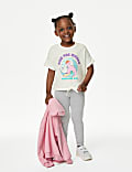 Pure Cotton Tie Front T-Shirt (2-8 Yrs)