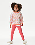 Cotton Rich Printed Sweatshirt (2-8 Yrs)