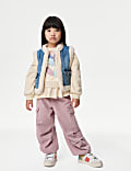 Denim Borg Gilet (2-8 Yrs)