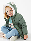 Παλτό Stormwear™ σε μακριά γραμμή με ενίσχυση και αυτάκια (2-7 ετών)