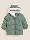 Παλτό Stormwear™ σε μακριά γραμμή με ενίσχυση και αυτάκια (2-7 ετών)