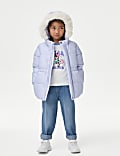 Metallic Borg Lined Parka (2-8 Yrs)