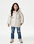 Metallic Borg Lined Parka (2-8 Yrs)