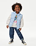 Metallic Padded Gilet (2-8 Yrs)