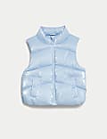 Metallic Padded Gilet (2-8 Yrs)