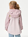 Kitten Ear Colour Block Fisherman Coat (2-8 Yrs)