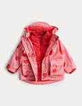 3 in 1 Polka Dot Fisherman Coat (2-8 Years)