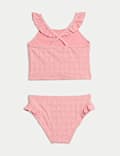 Tankini 2 pièces à volants (du 2 au 8 ans)