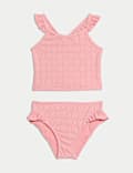 Tankini 2 pièces à volants (du 2 au 8 ans)
