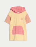 Pure Cotton Colourblock Poncho (2-8 Yrs)