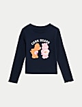 Cotton Rich Care Bears™ Top (2-8 Yrs)