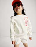 Cotton Rich Hello Kitty&trade; Sweatshirt (2-8 Yrs)