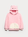 Sweat à capuche imitation peau de mouton motif Squishmallows™ (du 5 au 12 ans)