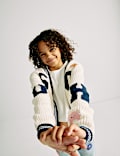 Pure Cotton Squishmallows™ Cardigan (5-12 Yrs)