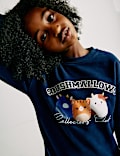 Cotton Rich Squishmallows™ Sweatshirt Dress (5-12 Yrs)