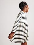Pure Cotton Jersey Striped Dress (2-8 Yrs)