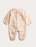 Pure Cotton Cupid Striped All in One (0-3 Yrs)