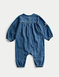 Cotton Modal Blend Denim All in One (0-3 Yrs)