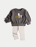 2pc Miffy™ Sweatshirt & Legging Outfit (0-3 Yrs)