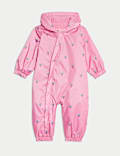 Strawberry Hooded Puddlesuit (0-3 Yrs)