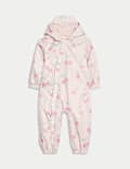 Cherry Print Puddlesuit (0-1 Yrs)