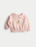 Sweat Miffy™ en coton avec col (jusqu’au 3 ans)