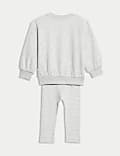 2pc Cotton Rich Little Bunny Slogan Outfit (0-3 Yrs)