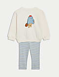2pc Cotton Rich Paddington™ Sweatshirt Outfit (0-36 Mths)
