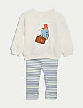 2pc Cotton Rich Paddington™ Sweatshirt Outfit (0-36 Mths)