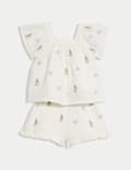 2pc Pure Cotton Peter Rabbit™ Outfit (0-3 Yrs)