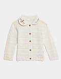 Pure Cotton Peter Rabbit™ Cardigan (0-3 Yrs)