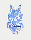 Floral Frill Swimsuit (0-3 Yrs)