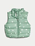 Stormwear™ Floral Padded Gilet (0-3 Yrs)