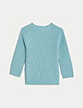 Floral Knitted Jumper (0-3 Yrs)