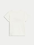 2er-Pack T-Shirts aus reiner Baumwolle mit Muster (0–3 Jahre)