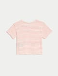 5pk Pure Cotton Plain & Striped T-Shirts (0-3 Yrs)
