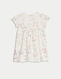 Pure Cotton Bunny Dress (0-3 Yrs)