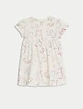 Pure Cotton Bunny Dress (0-3 Yrs)